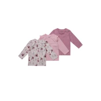 Hust & Claire T-Shirt Long Sleeve 3-Pack Alda Dusty Rose