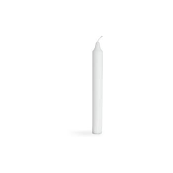 Zestaw 10 białych wysokich świeczek Kähler Design Candlelights, wys. 20 cm