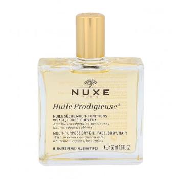 NUXE Huile Prodigieuse Multi-Purpose Dry Oil 50 ml olejek do ciała dla kobiet uszkodzony flakon