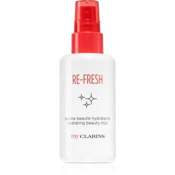My Clarins Re-Fresh Hydrating Beauty Mist energetyzująco-nawilżająca mgiełka do twarzy 100 ml
