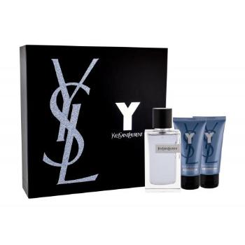 Yves Saint Laurent Y zestaw Edt 100 ml + Żel pod prysznic 50 ml + Balsam po goleniu 50 ml dla mężczyzn
