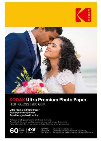 KODAK Ultra Premium Photo RC Gloss (280g/m2) 10x15 (A6) 60 arkuszy