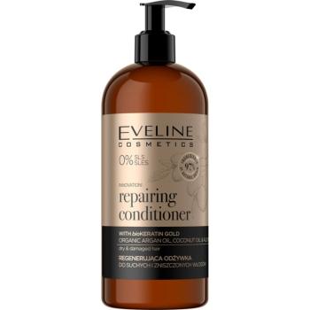 Eveline Cosmetics Organic Gold odżywka regenerująca do włosów suchych i zniszczonych 500 ml