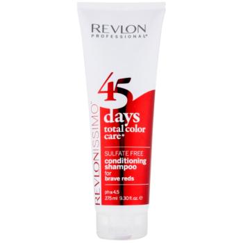 Revlon Professional Revlonissimo Color Care szampon i odżywka 2-w-1 dla czerwonych odcieni włosów bez siarczanów 275 ml