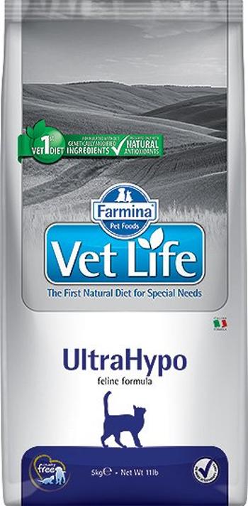 FARMINA Vet Life Cat Ultrahypo 10 kg karma dla kotów z problemami z układem pokarmowym