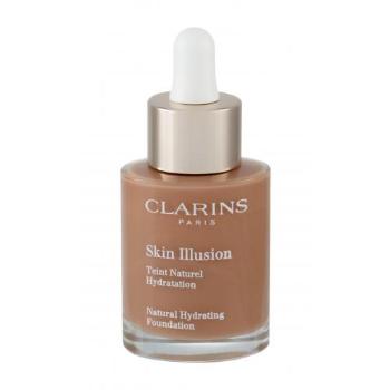 Clarins Skin Illusion Natural Hydrating 30 ml podkład dla kobiet 117 Hazelnut