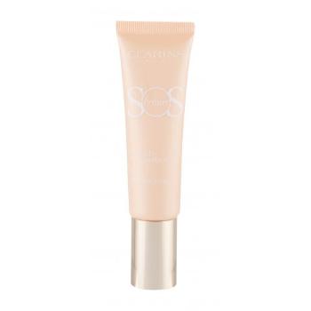 Clarins SOS Primer 30 ml baza pod makijaż dla kobiet Uszkodzone pudełko 02 Peach
