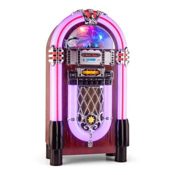 Auna Graceland XXL BT, szafa grająca, jukebox, BT, USB, SD, AUX, CD, FM/AM