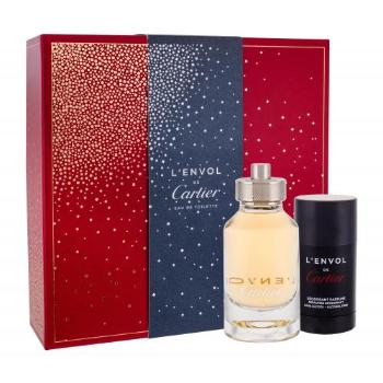 Cartier L´Envol de Cartier zestaw Edt 80 ml + Deostick 75 ml dla mężczyzn