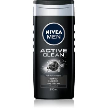 Nivea Men Active Clean żel pod prysznic dla mężczyzn 250 ml