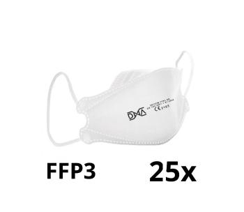 DNA respirator FFP3 NR CE 2163 Medical 25szt