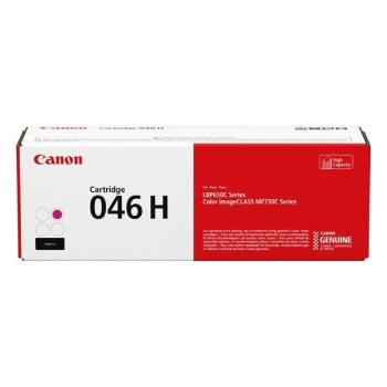 Canon originální toner 046HM, magenta, 5000str., 1252C002, high capacity, Canon LBP654Cx, 653Cdw, MFP735Cx, 634Cdw, 632Cdw, O