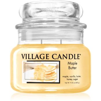 Village Candle Maple Butter świeczka zapachowa (Glass Lid) 262 g