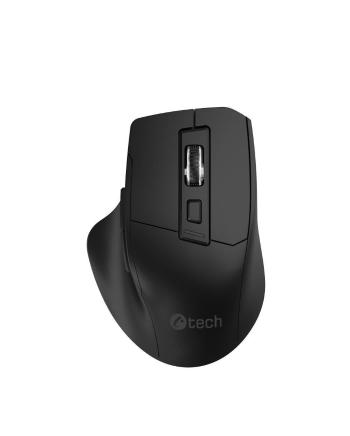 C-TECH Ergo mysz WLM-05, bezprzewodowa, 1600DPI, 6 przycisków, USB nano odbiornik, czarna