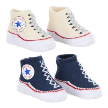 Converse 2-pak butów beżowy/niebieski