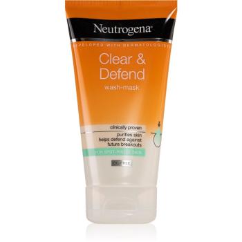 Neutrogena Clear & Defend maseczka oczyszczająca i żel 2w1 150 ml