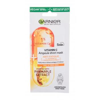Garnier Skin Naturals Vitamin C Ampoule Sheet Mask 1 szt maseczka do twarzy dla kobiet