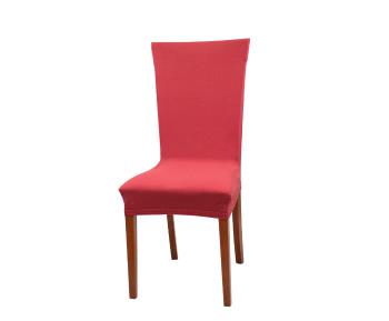 Pokrowiec na krzesło z oparciem Jersey - bordowy - Rozmiar 70 x 35 cm