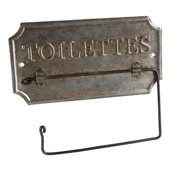 Metalowy uchwyt na papier toaletowy Antic Line Toilettes