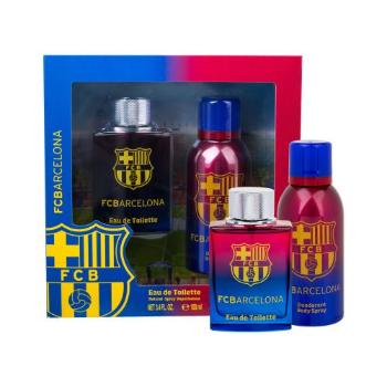 EP Line FC Barcelona zestaw Edt 100ml + 150ml Deodorant dla mężczyzn