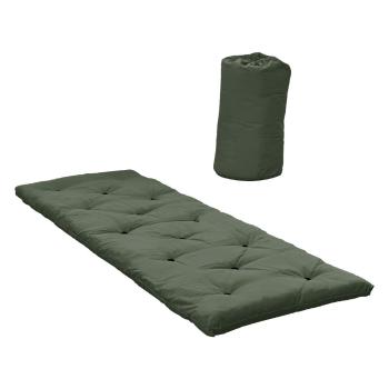 Oliwkowy materac dla gości Karup Design Bed In A Bag Olive Green, 70x190 cm