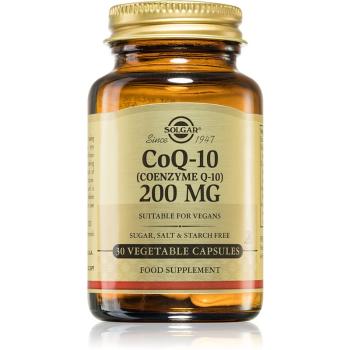 Solgar Coenzyme Q-10 200 mg suplement diety dla prawidłowego funkcjonowania serca 30 caps.