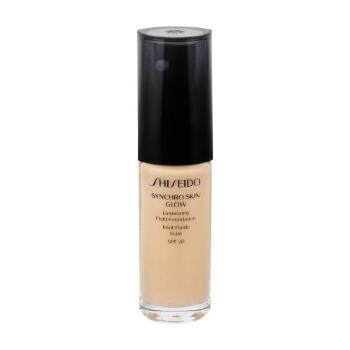 Shiseido Synchro Skin Glow SPF20 30 ml podkład dla kobiet Uszkodzone pudełko Golden 2