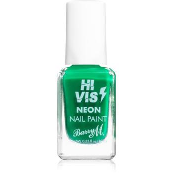 Barry M Hi Vis Neon lakier do paznokci odcień Green Light 10 ml