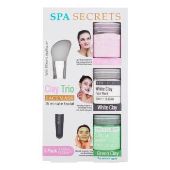 Xpel Spa Secrets Clay Trio Face Mask zestaw