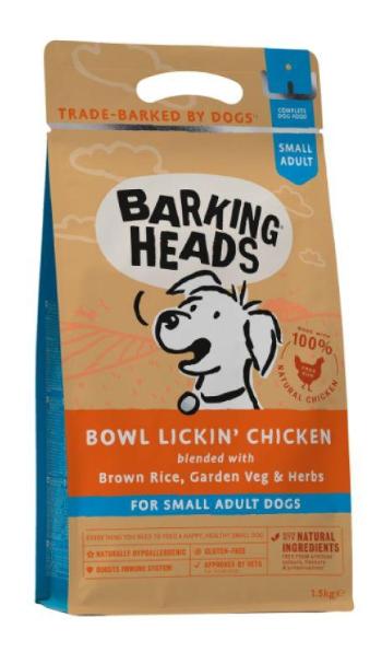 Barking Heads BOWL LICKIN chicken SMALL breed - 1,5kg