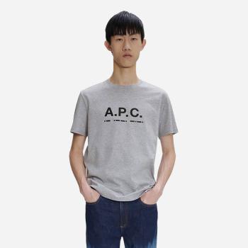 Koszulka męska A.P.C. Sven T-shirt CODEU-M26199 GREY HEATHER