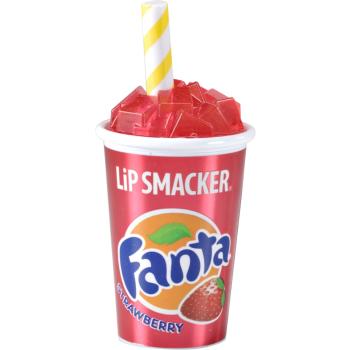 Lip Smacker Fanta Strawberry stylowy balsam do ust w kubku smak Strawberry 7.4 g