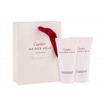 Cartier Baiser Volé zestaw Żel pod prysznic 50 ml + Mleczko do ciała 50 ml dla kobiet