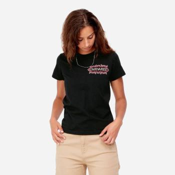 Koszulka damska Carhartt WIP W' S/S Spaces T-Shirt I030659 BLACK