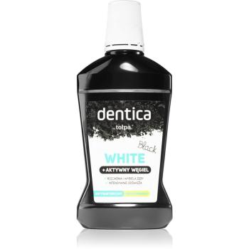 Tołpa Dentica Black White wybielający płyn do płukania ust z węglem aktywowanym 500 ml