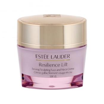 Estée Lauder Resilience Lift Face and Neck Creme SPF15 50 ml krem do twarzy na dzień dla kobiet Uszkodzone pudełko