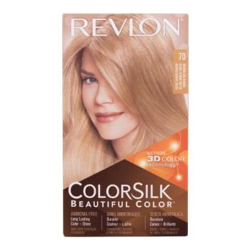 Revlon Colorsilk Beautiful Color farba do włosów Farba do włosów 59,1 ml + utleniacz 59,1 ml + odżywka 11,8 ml + rękawiczki W 70 Medium Ash Blonde