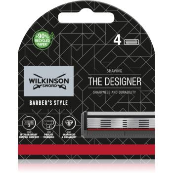 Wilkinson Sword Barbers Style The Architect maszynka do golenia + 2 zapasowe końcówki