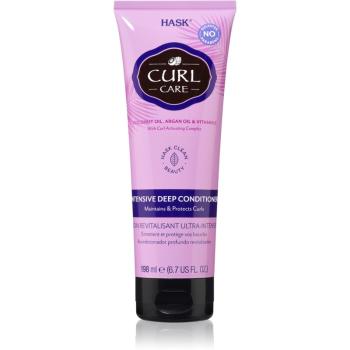 HASK Curl Care odżywka intensywnie regenerująca do włosów kręconych i falowanych 198 ml