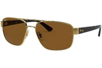 Ray-Ban RB3663 001/57 Polarized ONE SIZE (60)