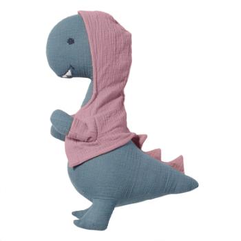 Nordic Coast Company Cuddly Toy Muslin Dino Hannah