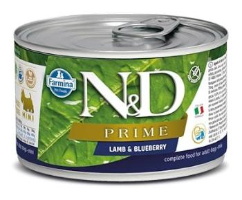 N&amp;D dog PRIME konz. ADULT MINI lamb/blueberry - 140g