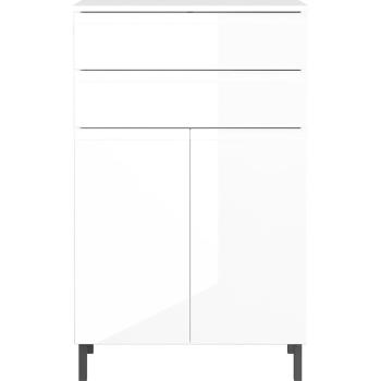 Biała szafka łazienkowa 60x97 cm Salinas – Germania