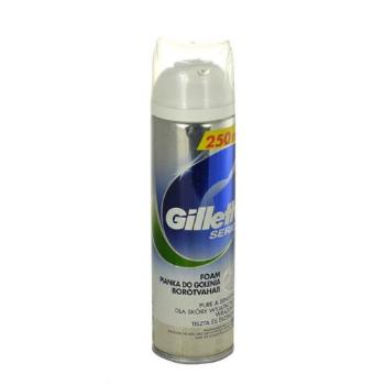 Gillette Series Pure & Sensitive 250 ml pianka do golenia dla mężczyzn