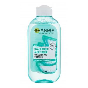 Garnier Skin Naturals Hyaluronic Aloe Toner 200 ml wody i spreje do twarzy dla kobiet