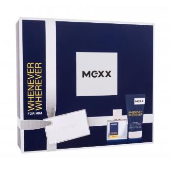 Mexx Whenever Wherever zestaw EDT 30 ml + żel pod prysznic 50 ml dla mężczyzn Uszkodzone pudełko