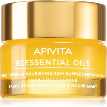 Apivita Beessential Oils balsam do twarzy na noc odżywienie i nawilżenie 15 ml