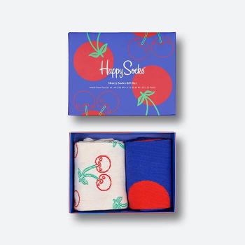 Zestaw skarpetek Happy Socks 2-pack Cherries XCHE02-6300