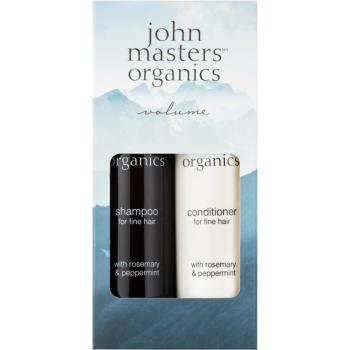 John Masters Organics Rosemary & Peppermint Volume Duo zestaw upominkowy (do zwiększenia objętości włosów)