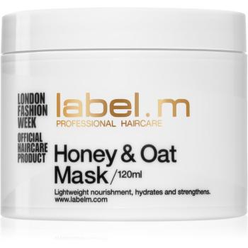 label.m Honey & Oat odżywczo-nawilżająca maska do włosów 120 ml